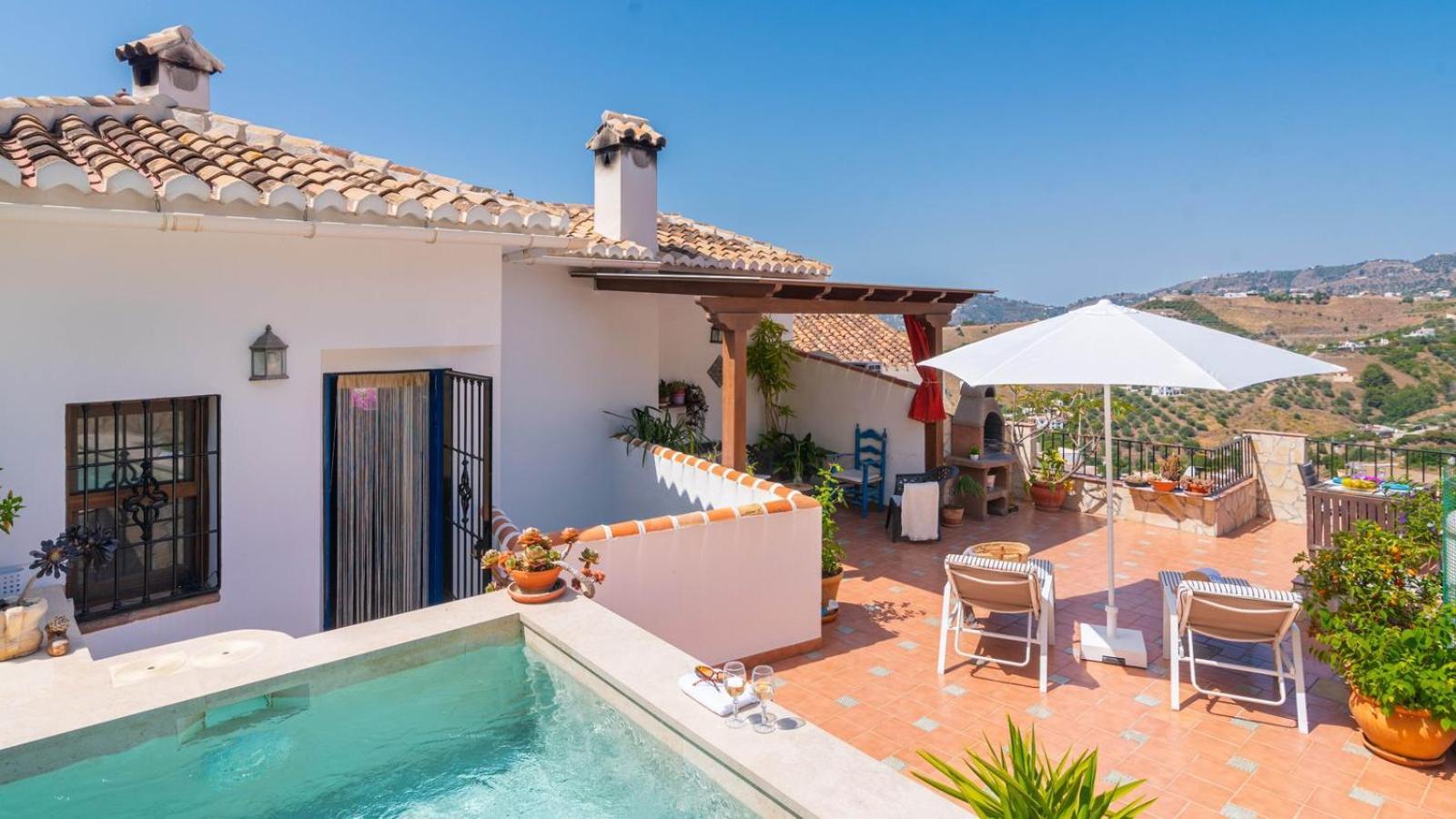 Casa Arcos De Almona Frigiliana By Ruralidays别墅 外观 照片