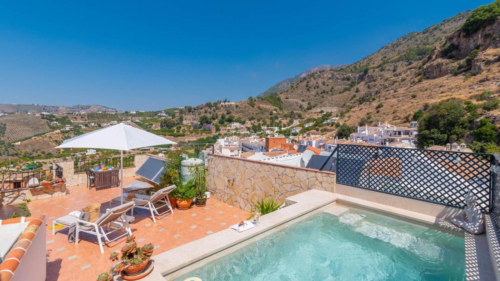 Casa Arcos De Almona Frigiliana By Ruralidays别墅 外观 照片