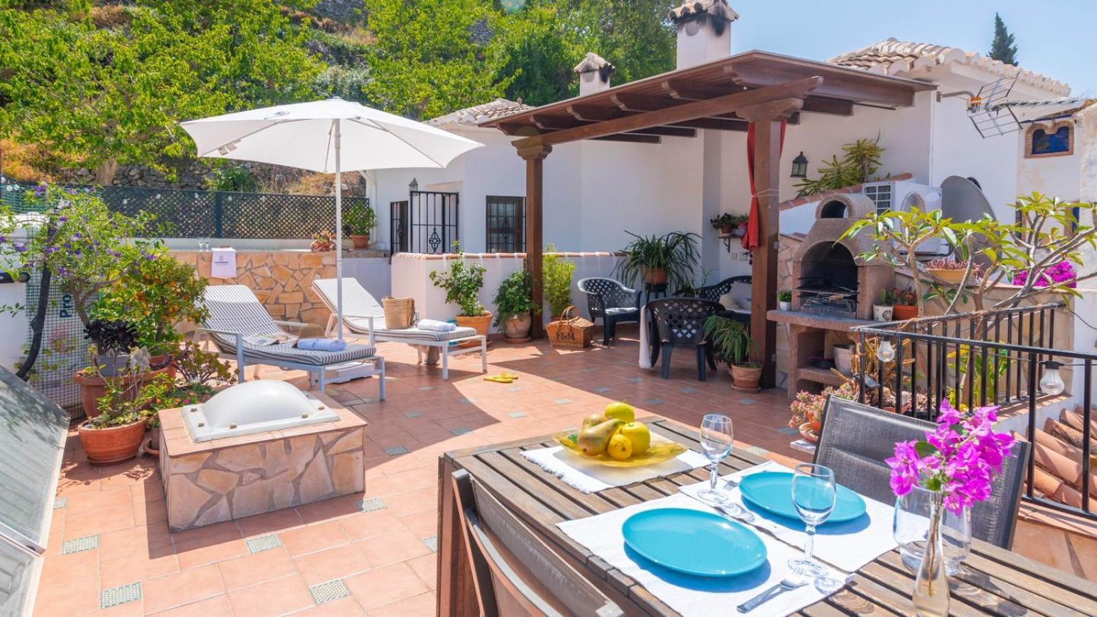 Casa Arcos De Almona Frigiliana By Ruralidays别墅 外观 照片